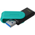 KINGSTON DataTraveler EXODIA S, 128 GB USB 3.2, USB Kľúč, čierno-tyrkysový (DTXS/128GB)