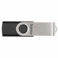 HAMA Rotate, USB Kľúč, 8GB, strieborný/čierny