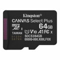 KINGSTON Canvas Select Plus, Micro SDXC 64GB, Pamäťová karta (SDCS3/64GBSP)