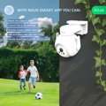 NOUS W8, SMART WiFi PTZ 2K, IP Von Kamera