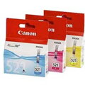 Cartridge CANON CLI-521 set C/M/Y
