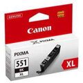 Cartridge CANON CLI-551BK XL back