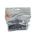 Solight P92 rozbočka, 2,5A + 2x 10A, čierna