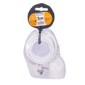 Solight predlžovací prívod - spojka, 1 zásuvka, 3m, 3 x 1mm2, biela