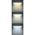 Solight LED mini panel CCT, podhľadový, 24W, 1800lm, 3000K, 4000K, 6000K, štvorcový