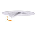 Solight LED podhľadové svietidlo bodové, 5W, 400lm, 4000K, okrúhle, biele