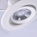Solight LED podhľadové svietidlo bodové, 9W, 720lm, 3000K, okrúhle, biele