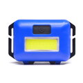 Solight čelová LED COB svietidlo, 3W, modrá