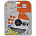 Solight LED svetelný pás s testrom, 5m, sada s 12V adaptérom, 4,8W/m, IP20, teplá biela