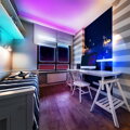 Solight LED svetelný pás, RGB, 3m, sada s 12V adaptérom a DO, 7,2W/m, IP20