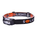 Solight WN40 LED čelové nabíjacie svietidlo, 150 + 100lm, biele a červené svetlo, Li-ion, USB