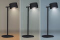 Solight LED nabíjacia lampička 3v1, 280lm, zmena CCT, stmievanie, čierna