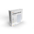 Solight LED venkovné osvetlenie, prisadené, štvorcove, IP54, 15W, 1150lm, 4000K, 22cm