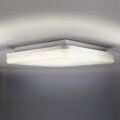 Solight LED venkovné osvetlenie, prisadené, štvorcove, IP54, 24W, 1920lm, 4000K, 28cm