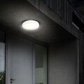 Solight LED venkovné osvetlenie, prisadené, guľaté, IP54, 24W, 1920lm, 4000K, 28cm