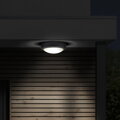 Solight LED vonkajšie osvetlenie guľaté, sivé, 13W, 910lm, 4000K, IP54, 17cm