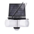 Solight LED solárne svetlo so senzorom, 8W, 600lm, Li-on, čierna