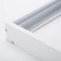 Solight hliníkový biely rám pre inštaláciu LED panelov s rozmerom 295x1195mm na stropy a steny, výška 68mm
