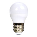 Solight LED žiarovka, miniglobe, 4W, E14, 3000K, 340lm, biele prevedenie