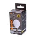 Solight LED žiarovka, miniglobe, 6W, E14, 6000K, 450lm