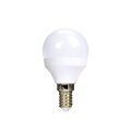 ECOLUX LED žiarovka 3-pack, miniglobe, 6W, E14, 3000K, 450lm, biele prevedenie, 3ks