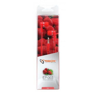 SBOX EP-003R, Slúchadlá do uší Red