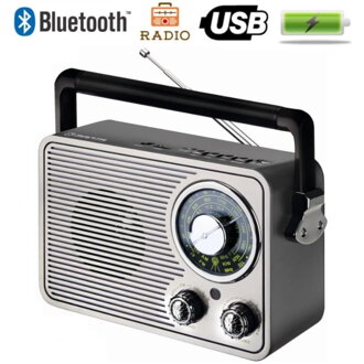 MANTA RDI-FM3AN, Retro rádio, MP3, USB