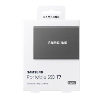 SAMSUNG Portable SSD T7 500GB, grey
