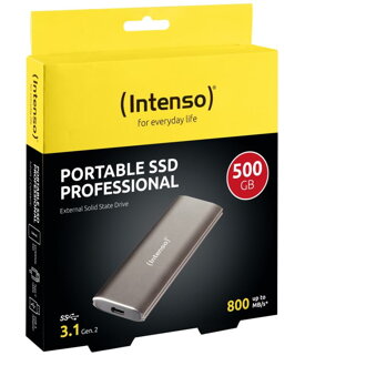 INTENSO 1,8" External SSD 500GB Professional