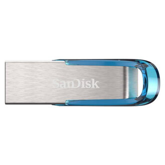 SanDisk USB 3.0 Ultra Flair 64GB, Modrý