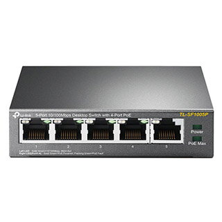 TP-Link Switch 5-Port/100Mbps/Desk/PoE