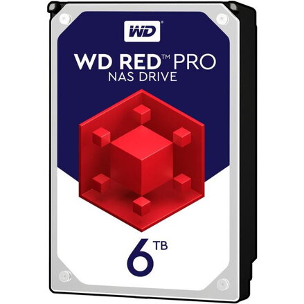 WD Red Pro NAS 6TB 3,5"/256MB/26mm