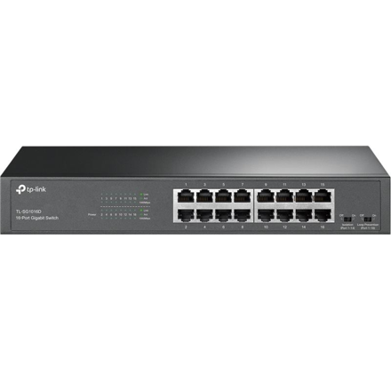 TP-Link Switch 16-Port/1000Mbps/Rack