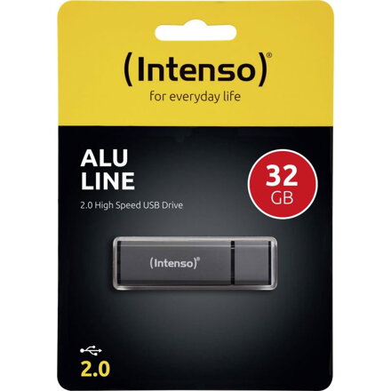 INTENSO - 32GB Alu Line anthracite