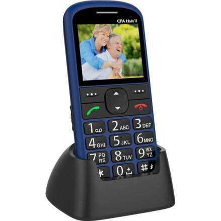 MYPHONE Telefón pre seniorov HALO 11 modrý