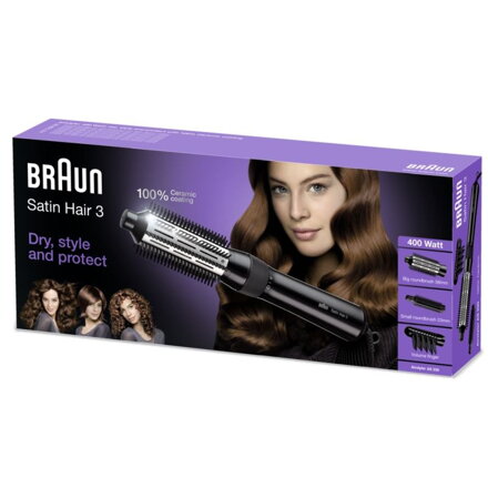 BRAUN Satin Hair 3 Teplovdušná kulma AS330