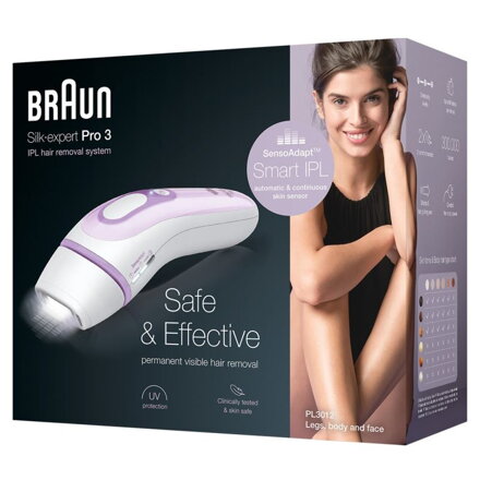 BRAUN Silk-expert Pro 3 PL3012 IPL Lavander