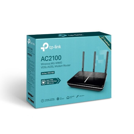 TP-Link Archer VR2100, AC2100 Wireless VDSL/ADSL
