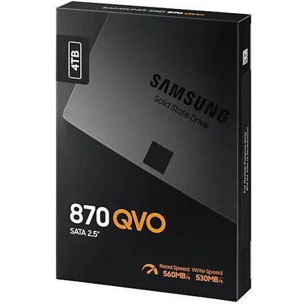 SAMSUNG SSD 870 QVO 4TB/2,5"/SATA3/7mm