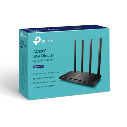 TP-Link Archer C6U AC1200 Wireless Dual Band