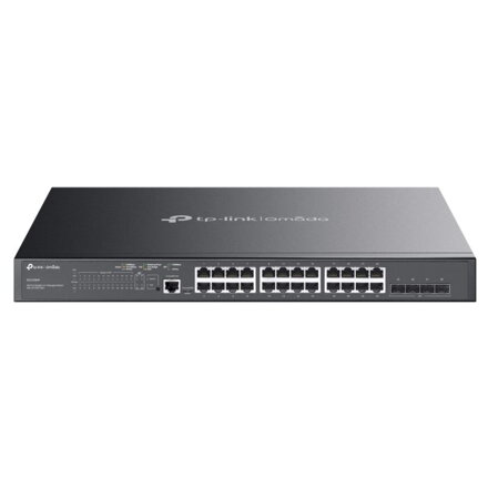 TP-Link JetStream Switch 28 port, MAN, PoE+, SFP