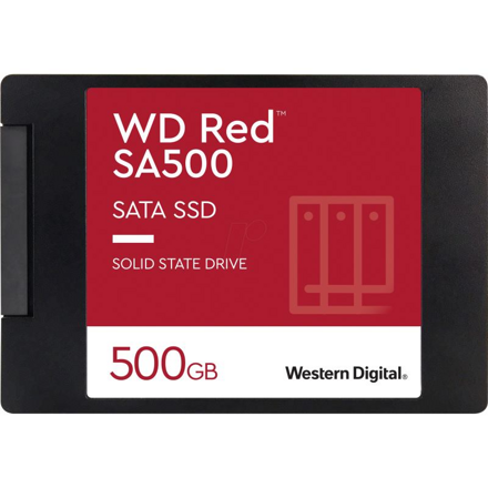 WD RED SA500, SSD Disk 2,5" 500GB, SATA3, 7mm
