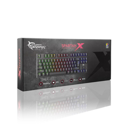 White Shark GK-2101 SPARTAN-X, Klávesnica EN