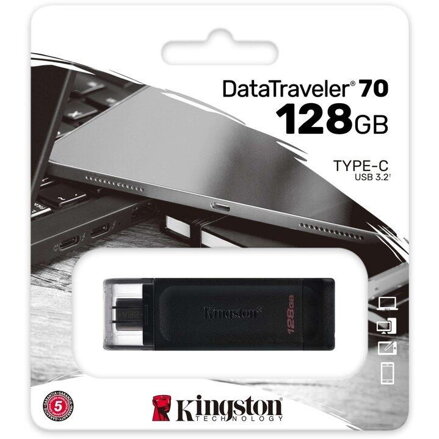 KINGSTON DataTraveler 70 USB Type C, 128GB