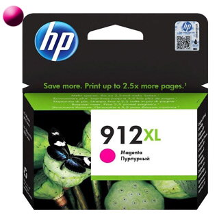 HP 912XL Cartridge 3YL82AE, Magenta (Purpurová)