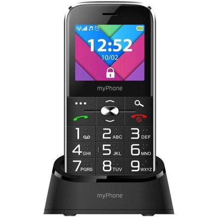 MYPHONE HALO C, Telefón pre seniorov čierny