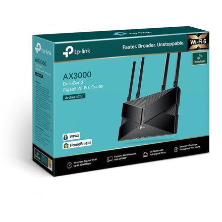 TP-Link Archer AX53, AX3000 Wi-Fi 6 Router