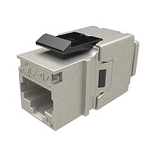 SOLARIX 10G Keystone CAT6A SXKJ-10G-STP-BK-NA