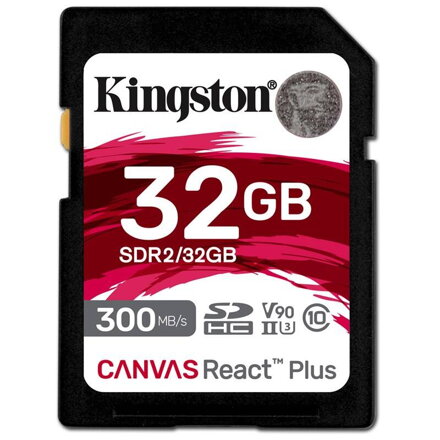 KINGSTON SDXC Canvas React Plus 32GB