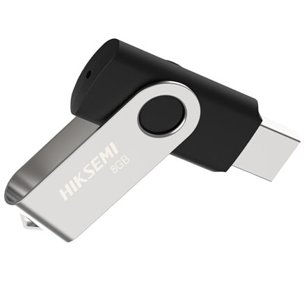 HIKVISION HS-USB-M200S, USB Kľúč, 8GB, str/čier